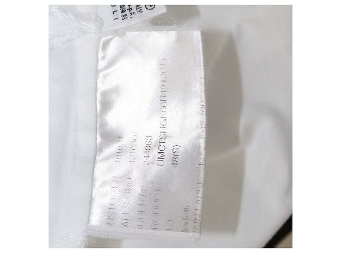 T-shirt in cotone bianco girocollo Kiton - vista 7