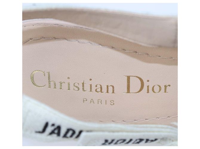 Christian Dior J'Adior Slingback Pumps aus technischem Stoff in Nude - Ansicht 6