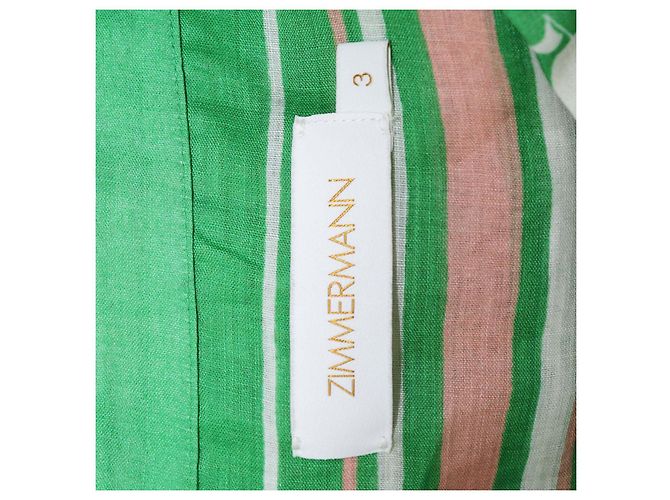 Zimmermann Multicolor Ramie Hemd mit Segelboot-Print - Ansicht 5
