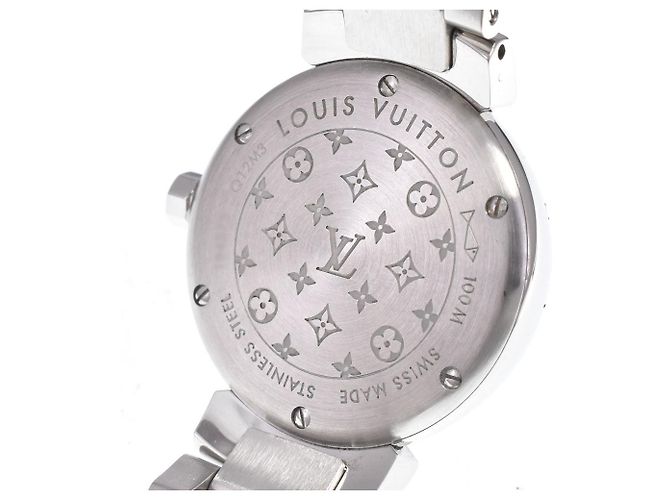 Louis Vuitton Tambour Quartz Stainless Steel 28 - vista 5