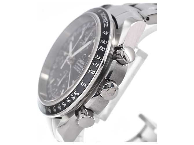 Omega Speedmaster Triple Calendar Chronograph Automatic Stainless Steel 39 - vista 3