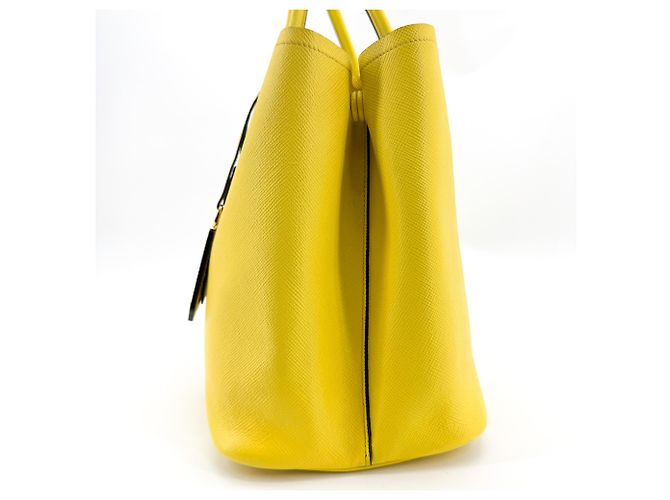 Prada Cuir Double Saffiano Leather Medium - vista 3