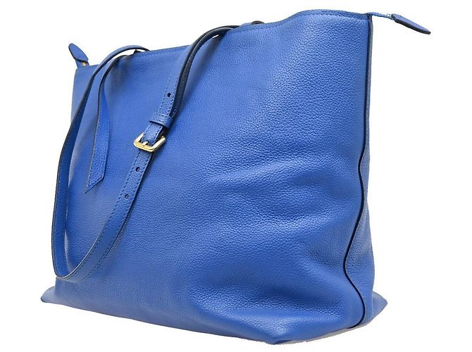 Prada Shopping Vitello Daino Medium con bolsillo frontal - vista 4
