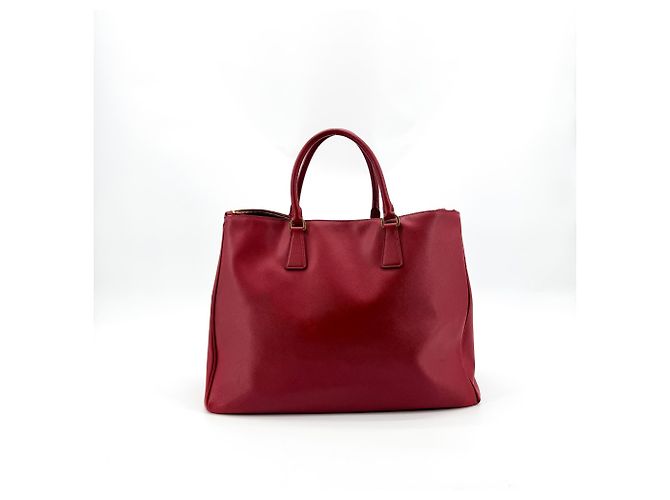 Prada Double Zip Lux Vernice Saffiano Leather Medium - vue 2
