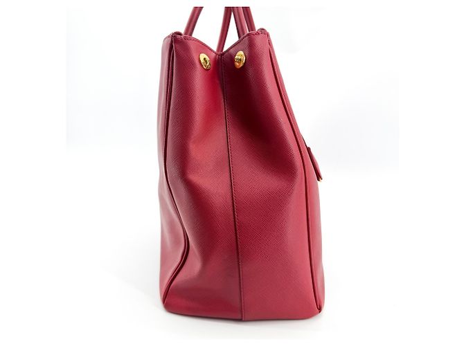 Prada Double Zip Lux Vernice Saffiano Leather Medium - vue 4