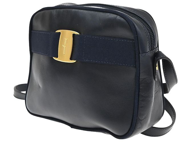 Salvatore Ferragamo Vara Bow Camera Leather - vista 3