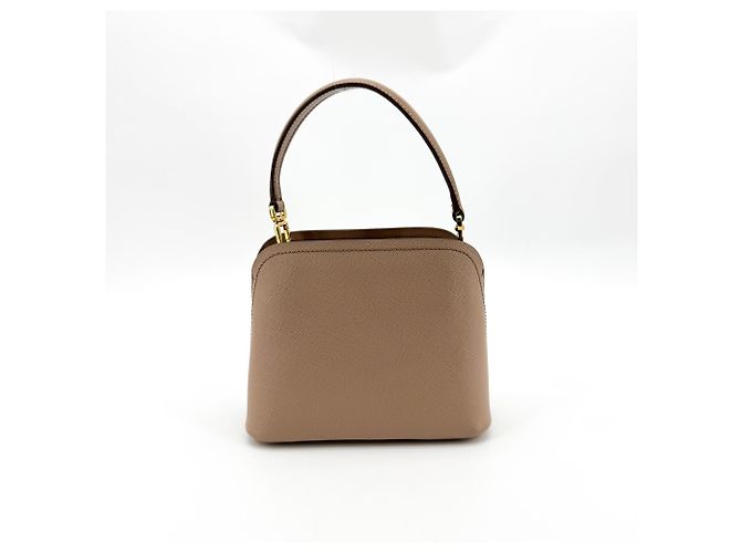 Prada Matinee Top Handle Saffiano Leather Micro - vista 2