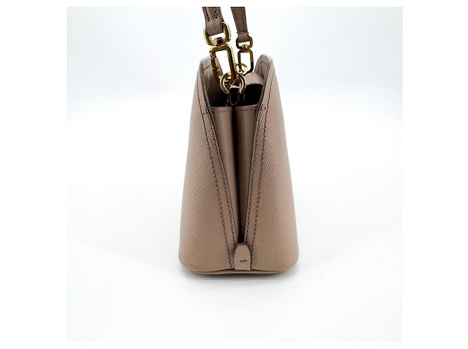 Prada Matinee Top Handle Saffiano Leather Micro - vista 3