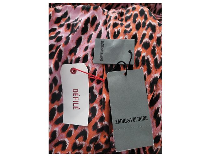 Zadig & Voltaire Robe Longue Imprimé Léopard - vue 5