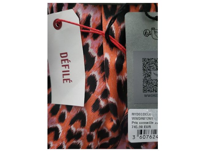 Zadig & Voltaire Robe Longue Imprimé Léopard - vue 6