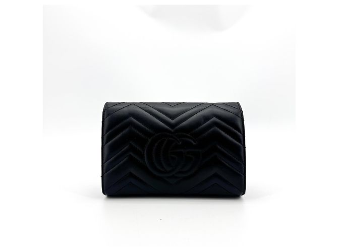 Gucci GG Marmont Flap Matelasse Leather Mini - vista 2