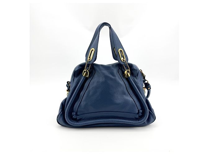 Chloé Chloe Paraty Military Top Handle Leather Medium - vista 2