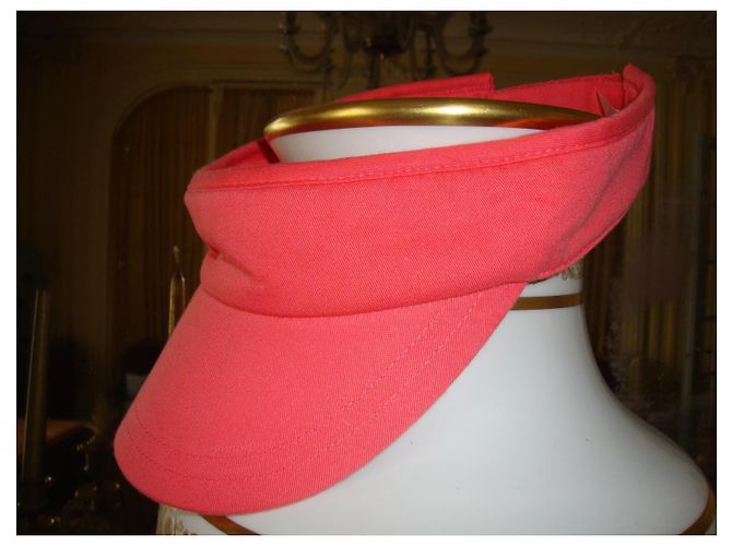 Autre Marque Visera de algodón rosa - vista 4