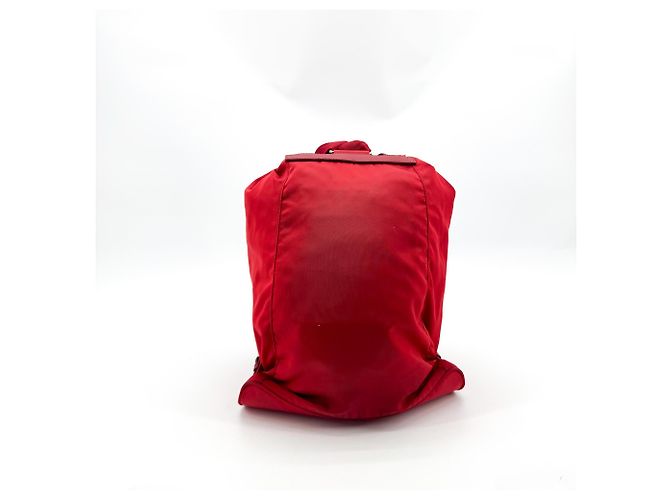 Prada Front Zip Drawstring Tessuto Large - vista 2