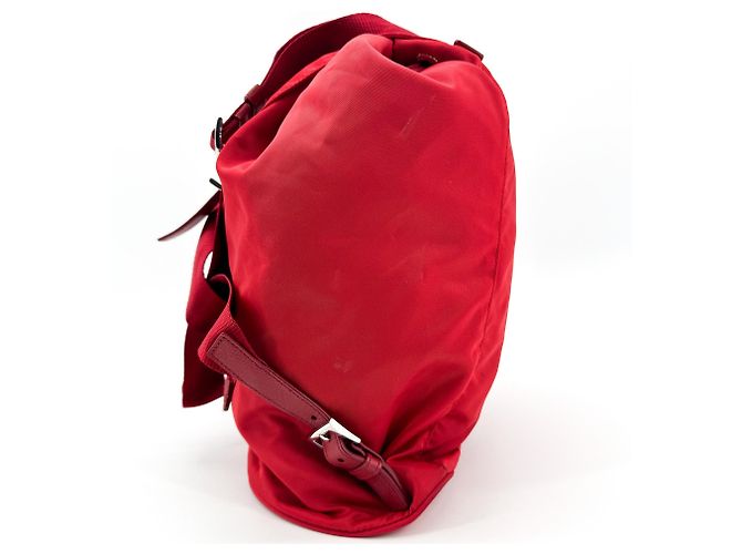 Prada Front Zip Drawstring Tessuto Large - vista 3