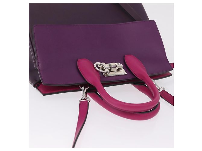Borsa Salvatore Ferragamo Studio Leather Medium - vista 7