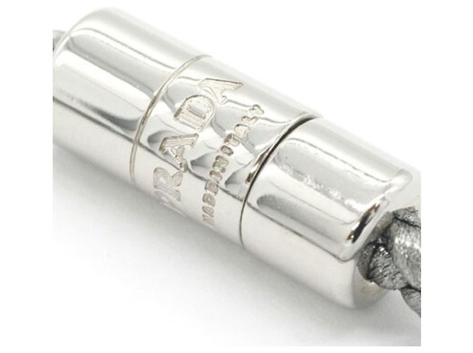 Bracciale con charm Prada in Silver - vista 4