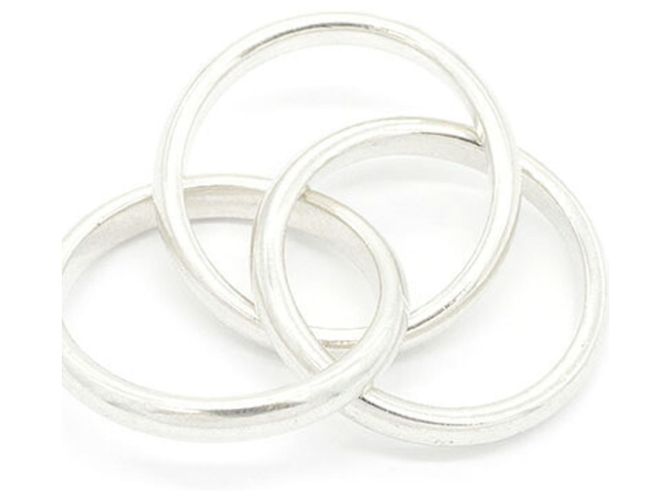 Autre Marque Anello Trinity Band Tiffany & Co. in Argento Sterling 925 - vista 2
