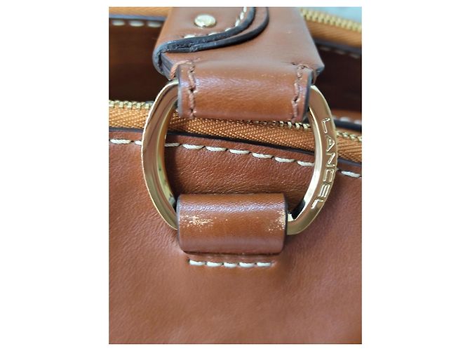 Lancel Borsa Mademoiselle Adjani in pelle marrone - vista 12
