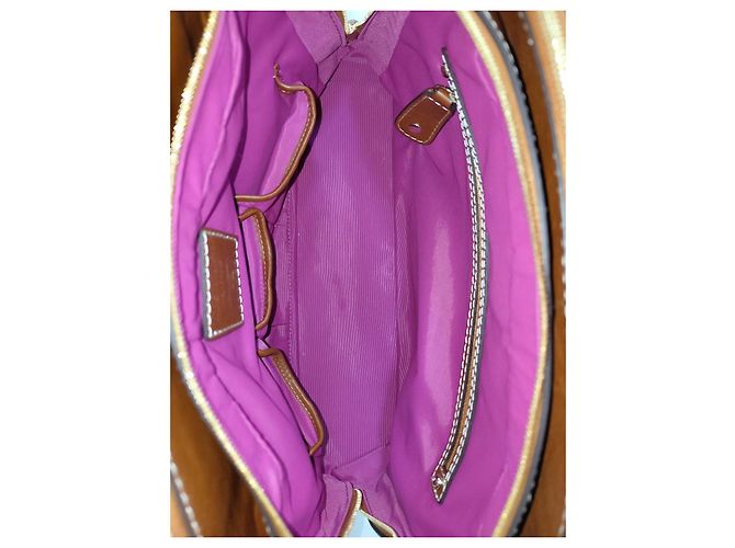 Lancel Borsa Mademoiselle Adjani in pelle marrone - vista 14