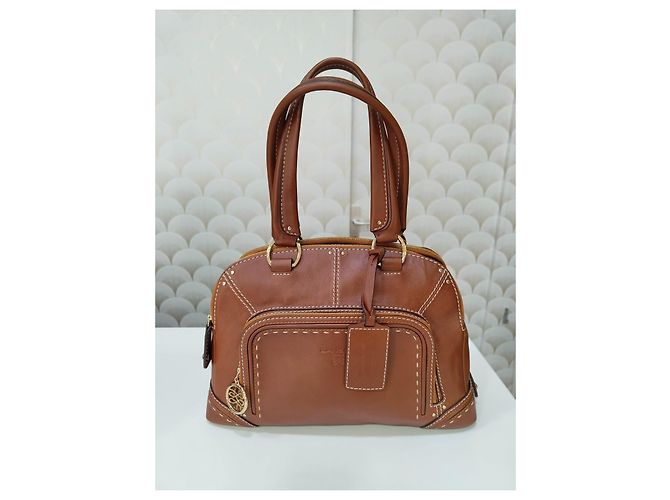 Lancel Borsa Mademoiselle Adjani in pelle marrone - vista 4