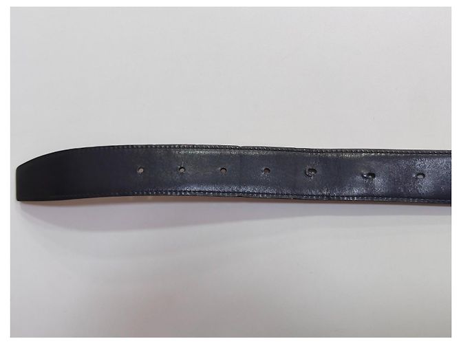 Hermès H Gürtel Reversibel Leder Schwarz/Braun - Ansicht 9