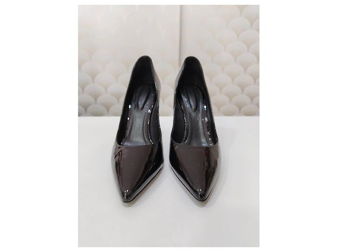 The Kooples Décolleté in Vernice Nera - vista 13