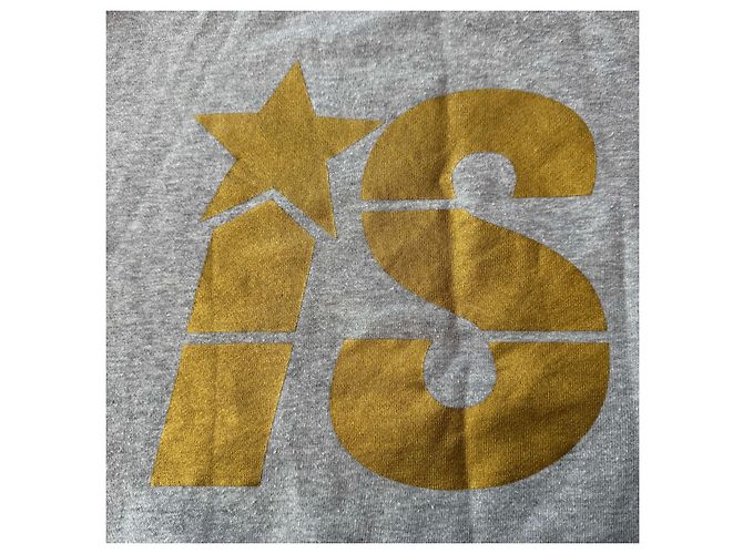 Issey Miyake I.S. Grey Gold Star Logo Sweatshirt - Ansicht 3