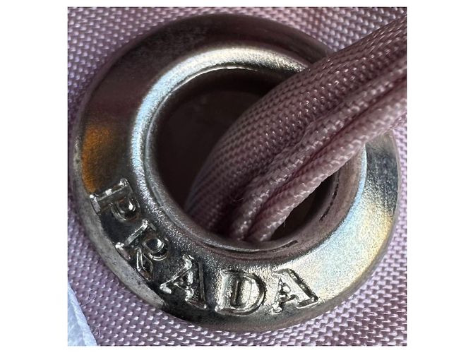 Prada Tessuto Nylon Rucksack in Hellrosa - Ansicht 8