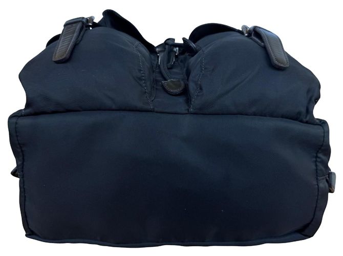 Prada Tessuto Nylon Backpack Dark Navy - view 3