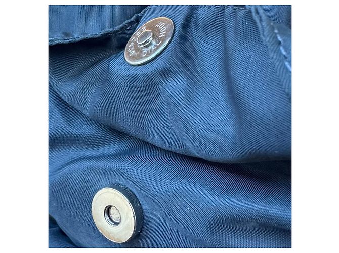 Prada Tessuto Nylon Backpack Dark Navy - view 9