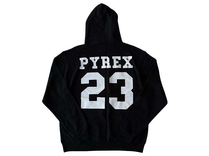 Autre Marque Pyrex Vision Hoodie Caravaggio Schwarz - Ansicht 7