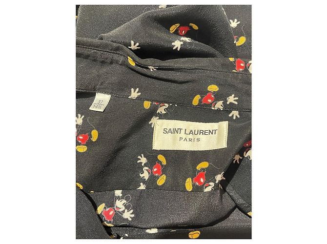 Autre Marque Camicia Saint Laurent Mickey T.S - vista 4