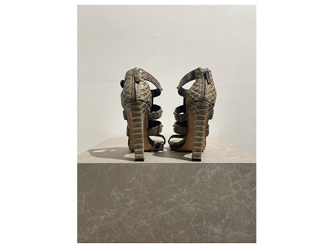Sandali Gucci beige T.40 - vista 4