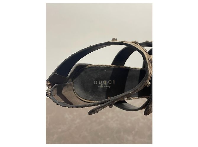 Sandali Gucci beige T.40 - vista 7