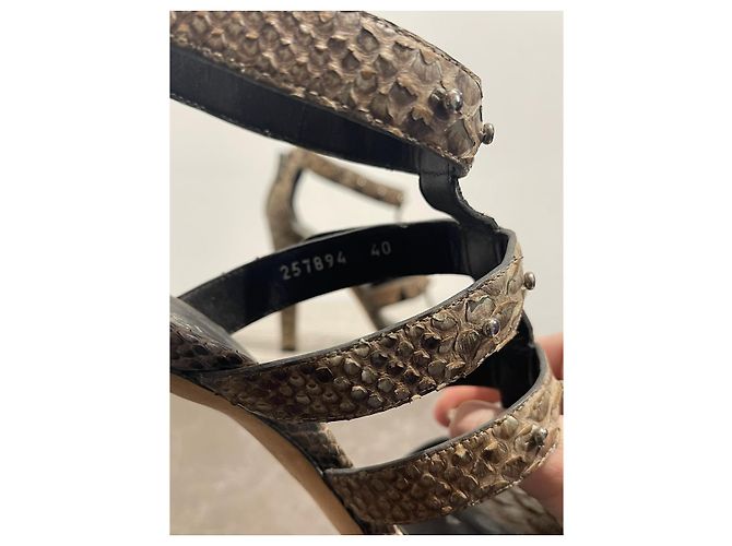 Sandali Gucci beige T.40 - vista 8