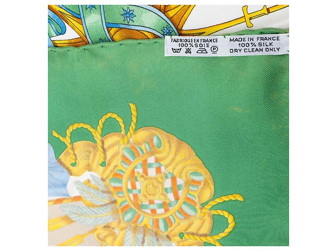 Hermès Voiles De Lumiere Seidentuch Weiß 90 Scarves - Ansicht 3