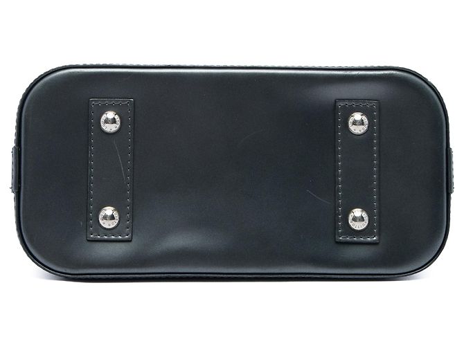 Borsa Satchel Louis Vuitton Epi Alma BB Nera - vista 3