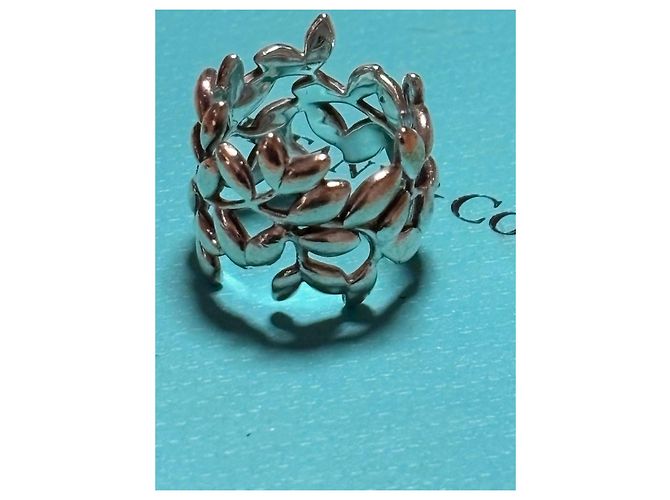Tiffany & Co. Olive Leaf Silberring - Ansicht 2