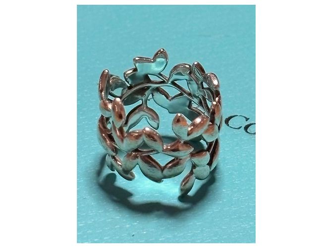 Tiffany & Co. Olive Leaf Silberring - Ansicht 3