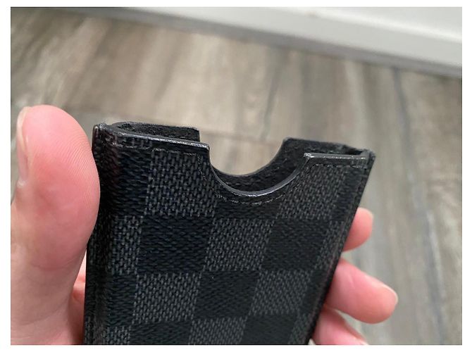 Louis Vuitton Porte-cartes Sleeve Damier Graphite - vue 8