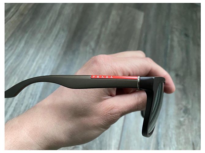 Prada Linea Rossa SPS 03O Sonnenbrille Braun - Ansicht 4
