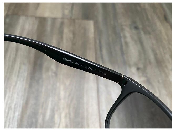 Occhiali da sole Prada Linea Rossa SPS 03O - Nero - vista 6
