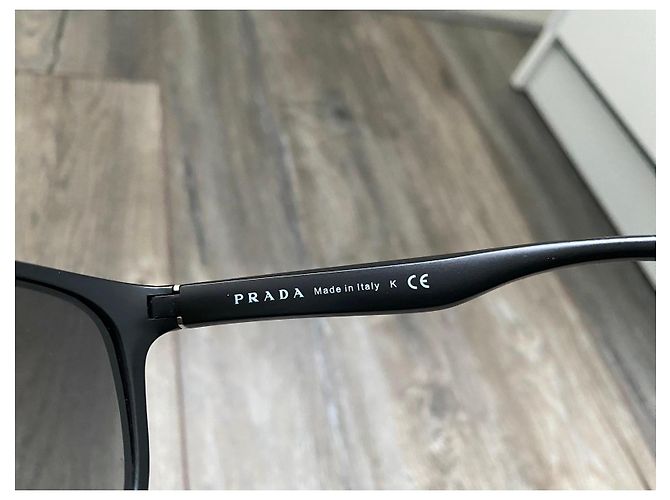 Occhiali da sole Prada Linea Rossa SPS 03O - Nero - vista 7