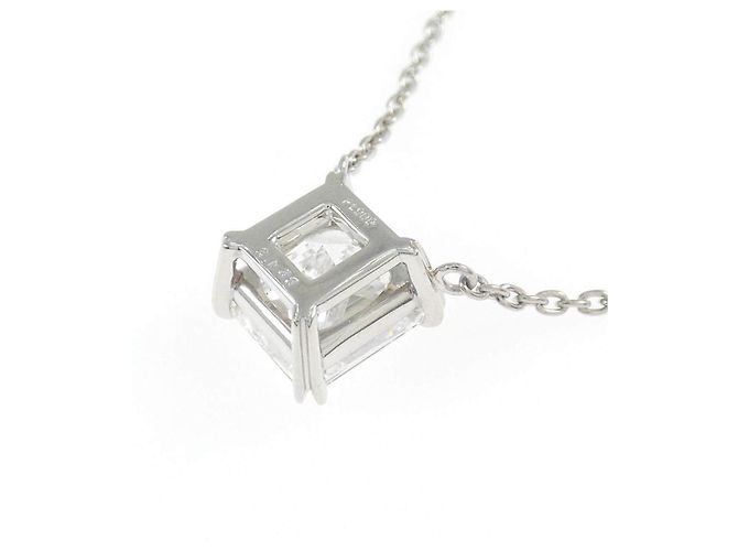 Autre Marque Platin-Diamant-Halskette - Ansicht 4