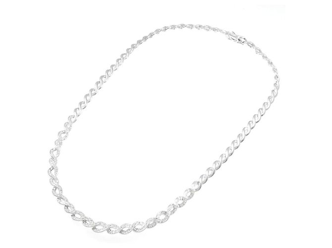 Autre Marque Collana di diamanti Au750 - vista 6