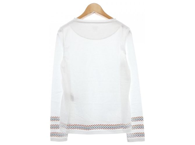 Hermès T-shirt de algodão CHEVRON Cartouche Hermes - vista 2