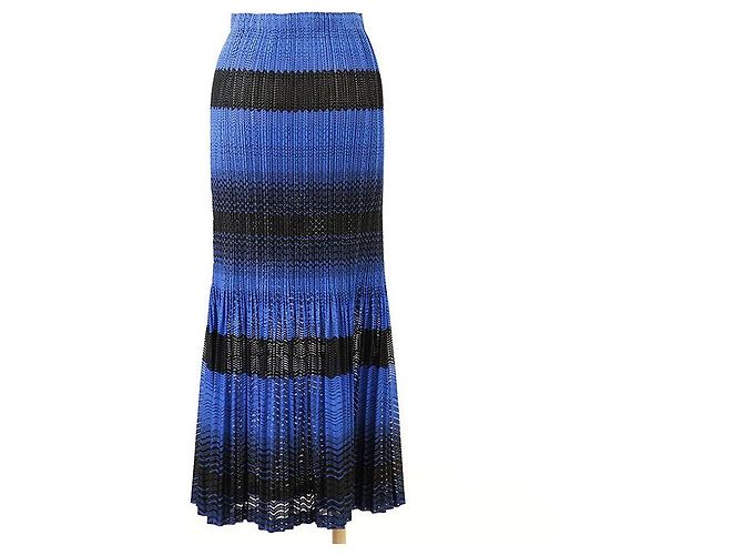 Issey Miyake Saia Plissada Perfurada Pleats Please - vista 3