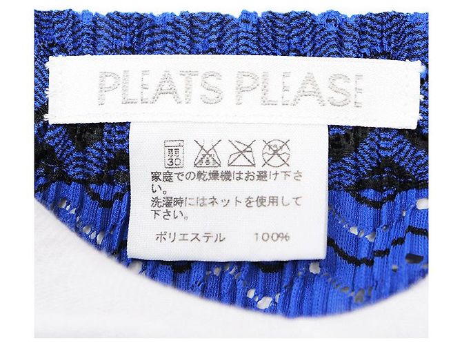 Issey Miyake Saia Plissada Perfurada Pleats Please - vista 4