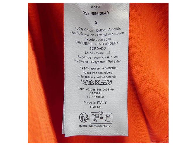 T-shirt de algodão Dior DENIM TEARS - vista 3